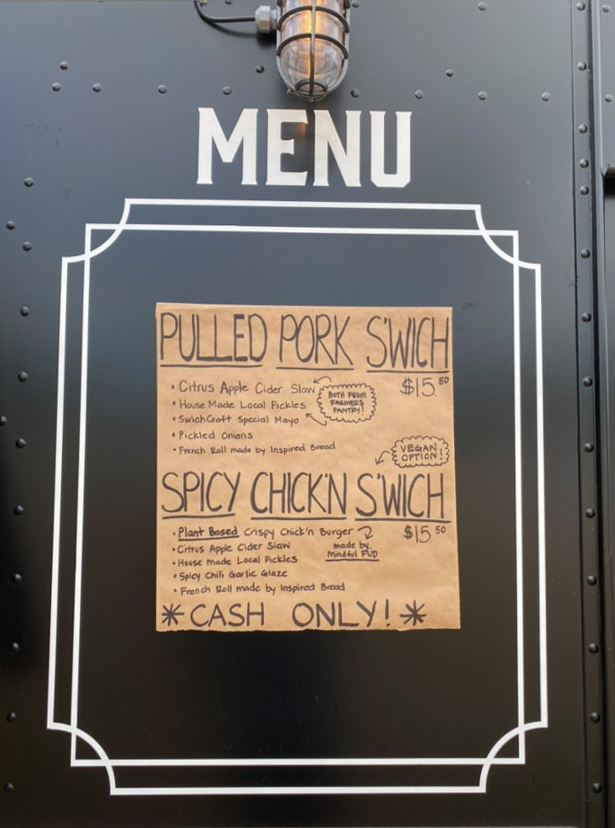 S'wichcraft Catering & Food Truck - Salmon Arm BC - Superior Sandwiches and Smoked Goods - Menu Aug 19 2021